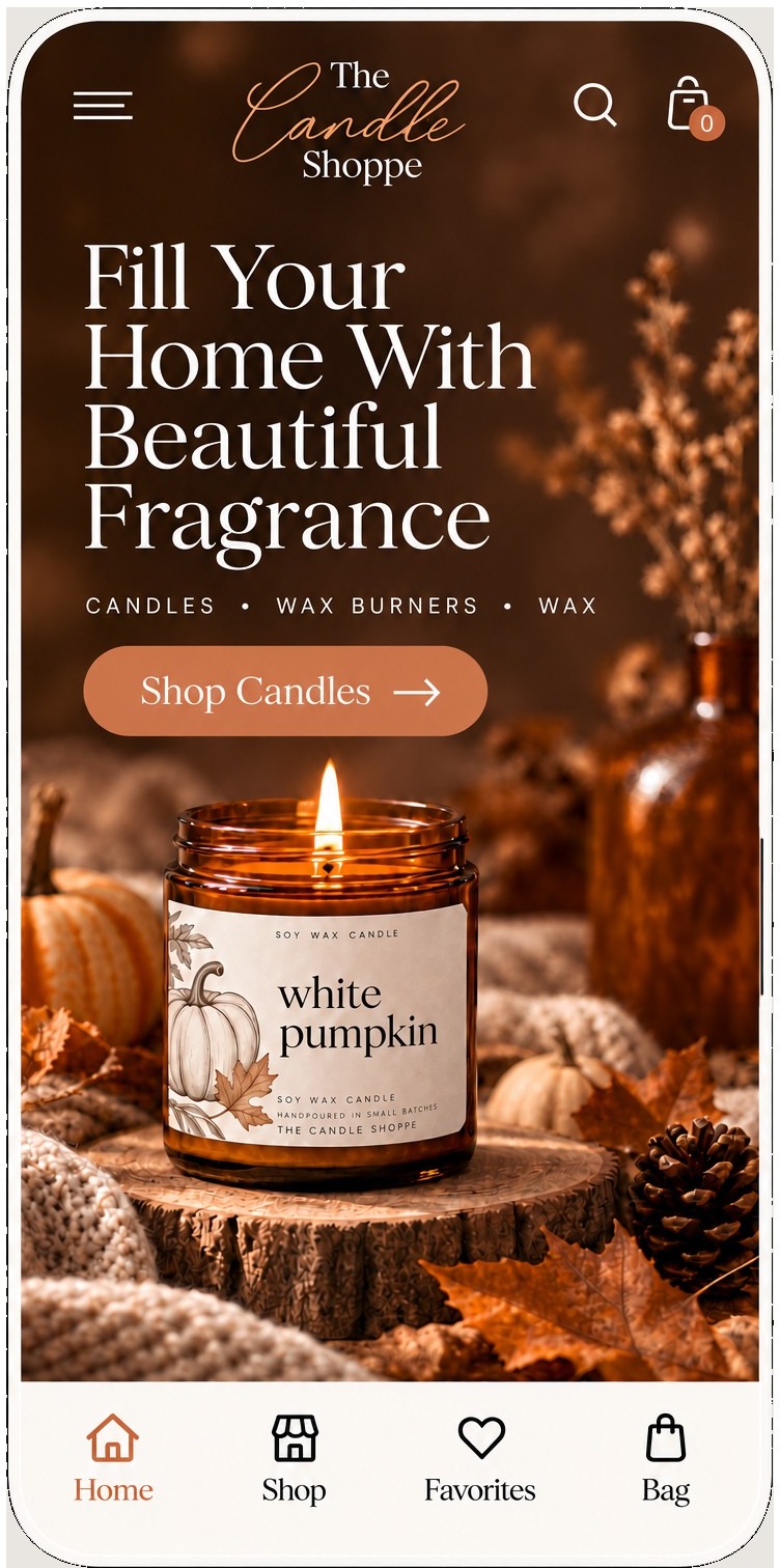 The Candle Shoppe, home